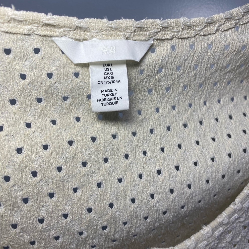 Textured Boho button up top - Picture 4 of 5